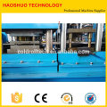 Highway protective waveform guarding board W beam Guardrail making Line